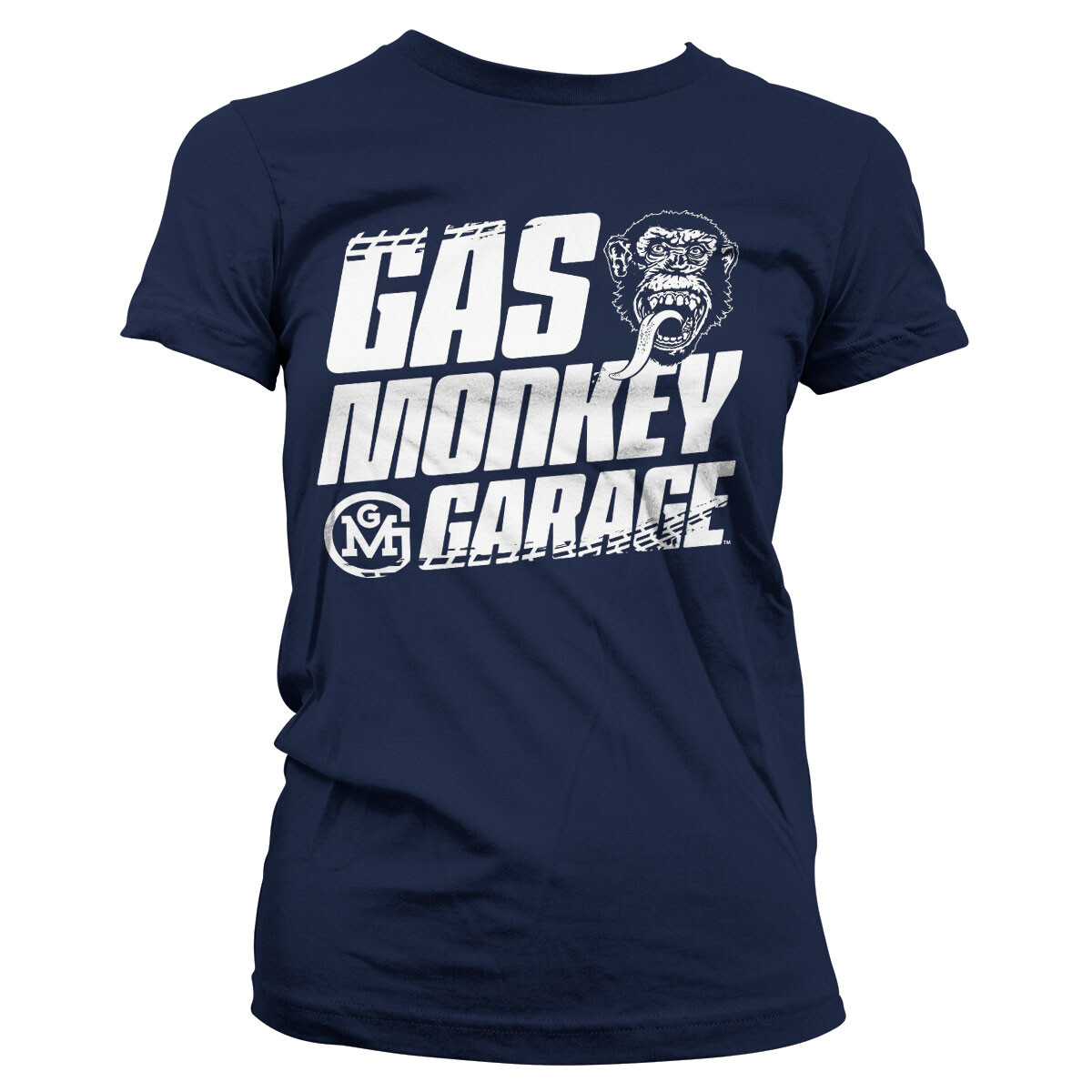 Tričko dámske Gas Monkey Garage Tire Tracks - navy, M