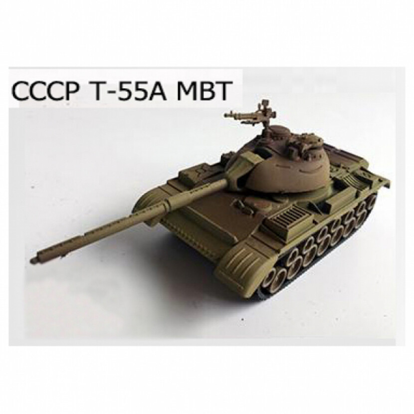 Model vojenského tanku 1:72 T-55A MBT - olivový
