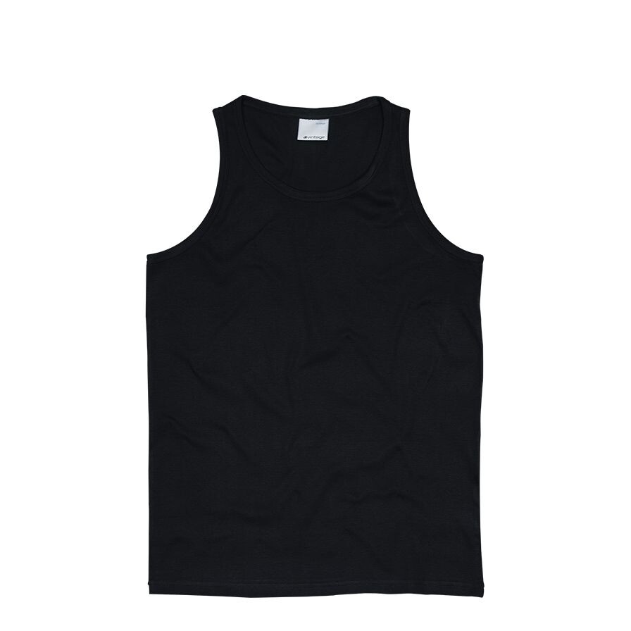 Tielko Vintage Industries Bryden - čierne, XL