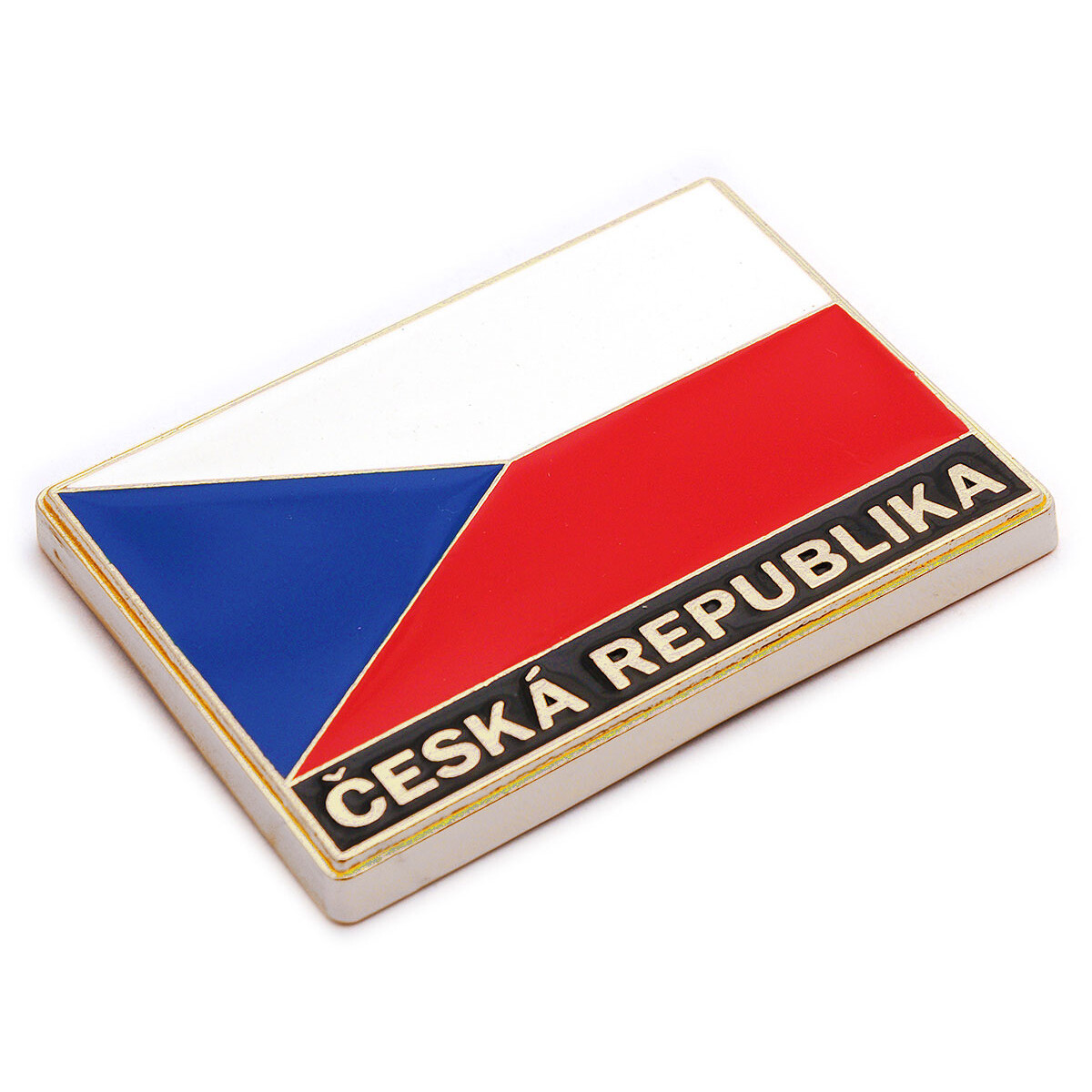 Magnetka Česká vlajka - farebná