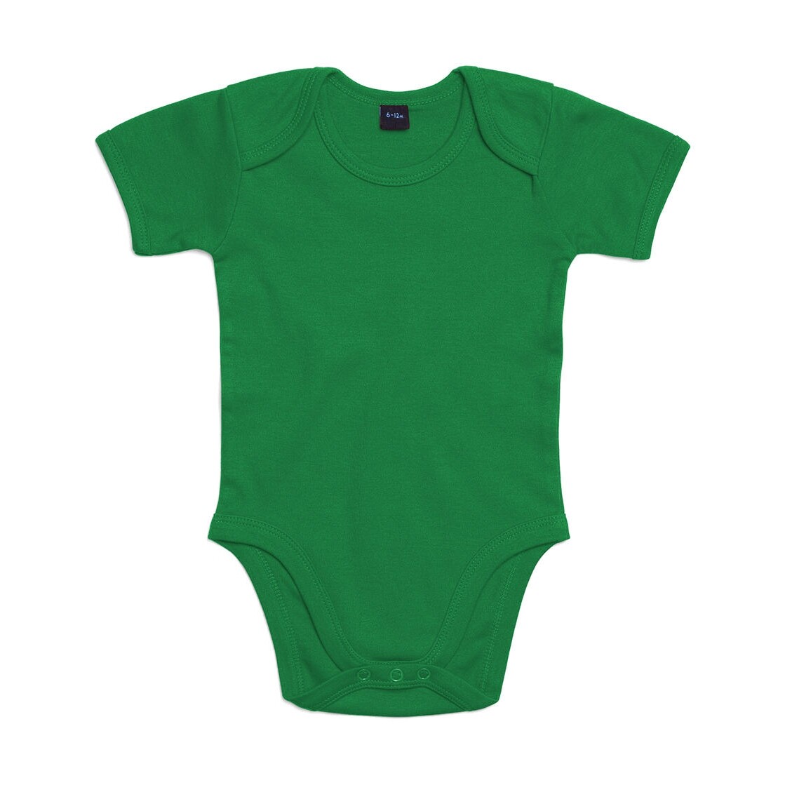 Detské body Babybugz Organic Baby Short - zelené, 12-18 mesiacov