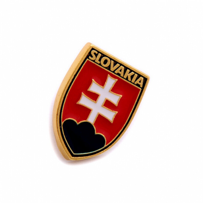 Odznak (pins) Slovakia 2x1,5 cm - farebný