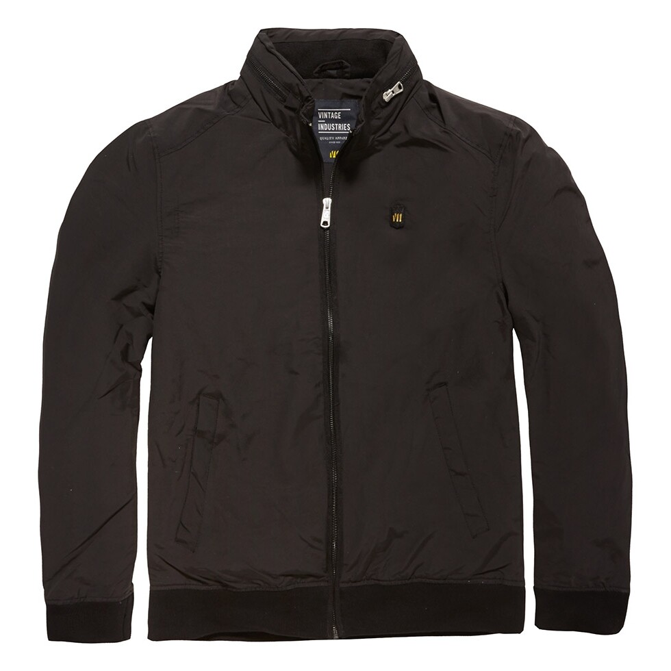 Bunda Vintage Industries Rushton - čierna, S