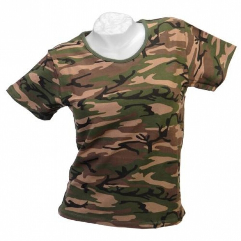 Tričko dámske Anton Damen - woodland, XXL