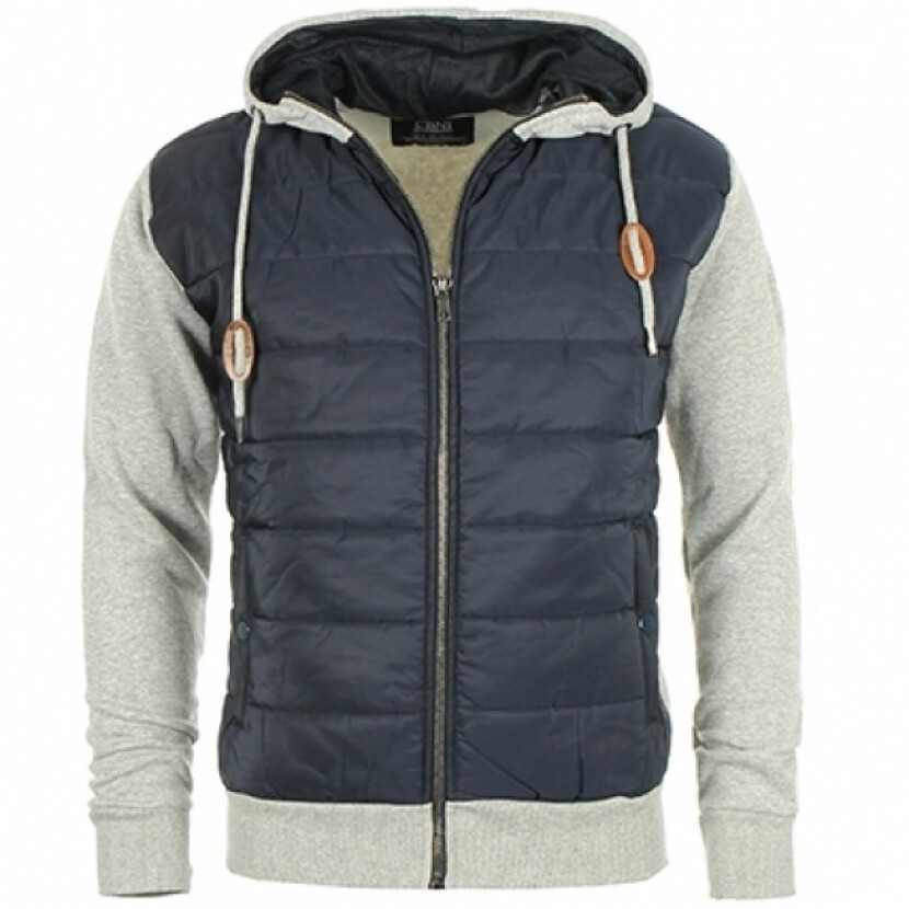 Mikina Cabaneli Star 77 - navy-sivá, XS