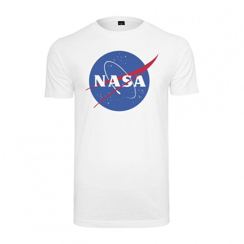 Tričko Mister Tee NASA - biele, XL
