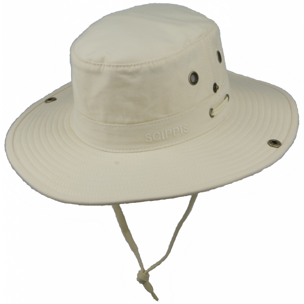 Klobúk bavlnený Scippis Conway - béžový, L