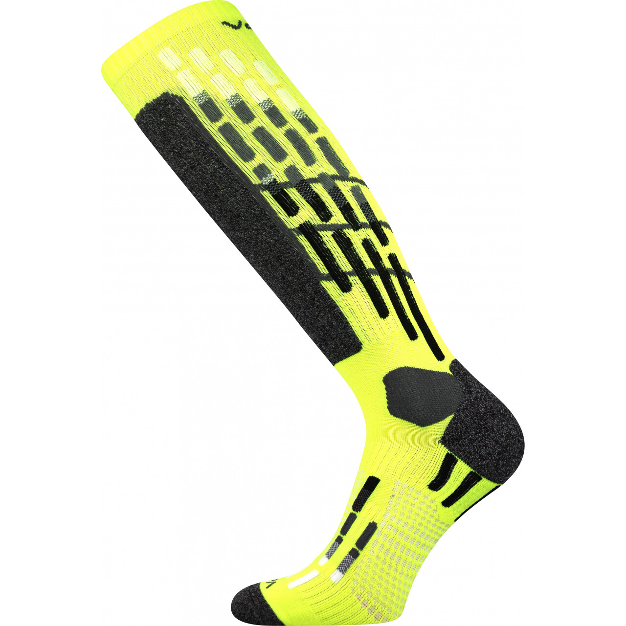 Podkolienky kompresné Voxx Vxpres - žlté-čierne, 39-42