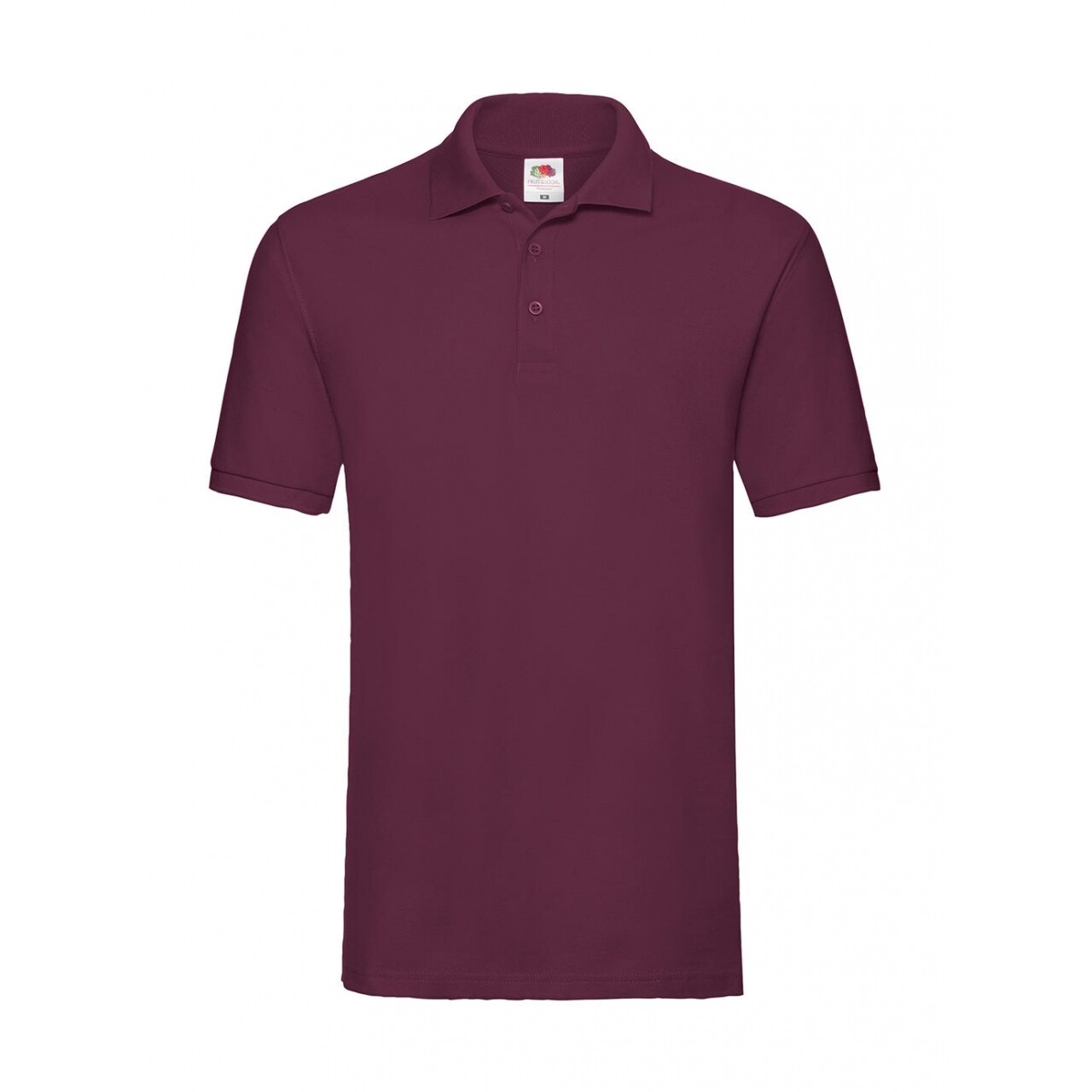 Polokošeľa Fruit of the Loom Premium - burgundy, 3XL