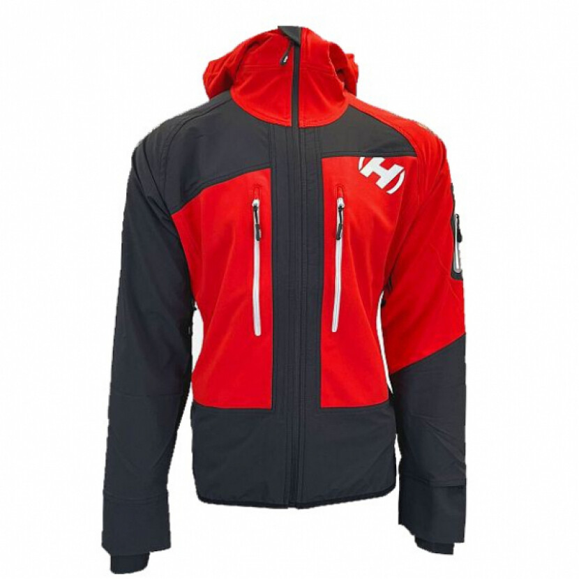 Bunda pánska Haven Polartis - červená-čierna, L