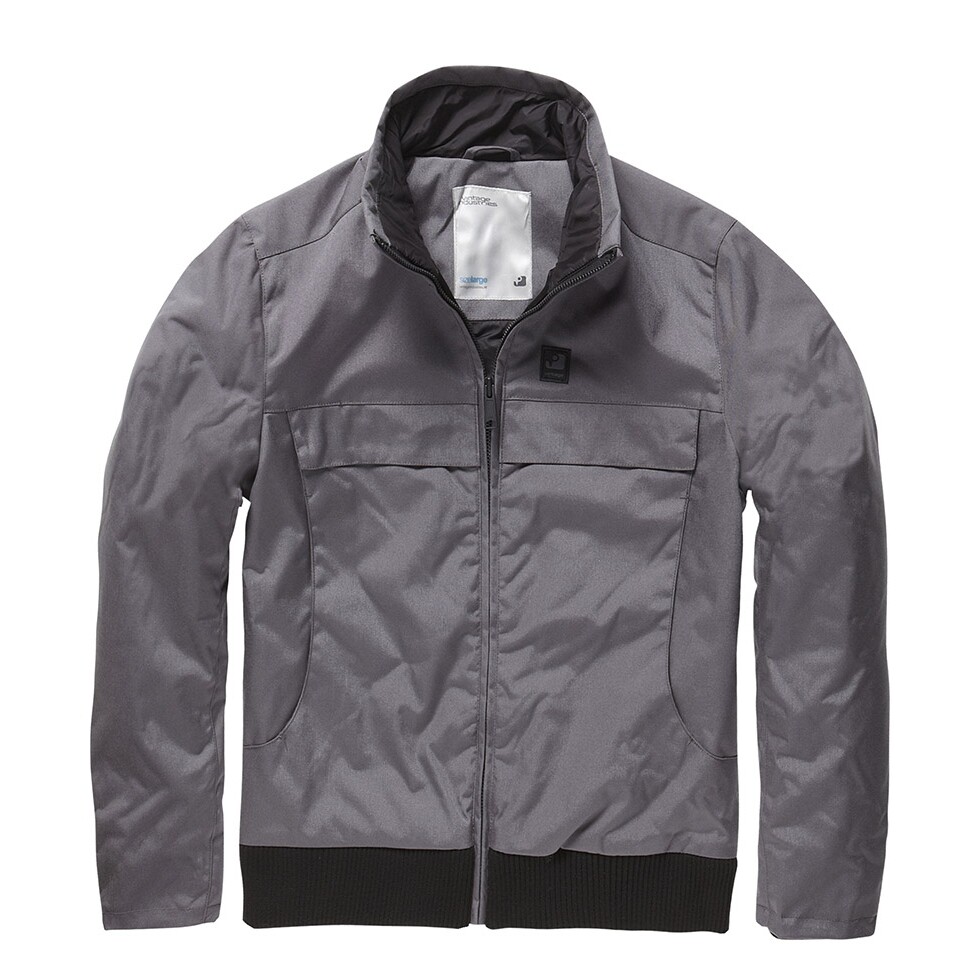 Bunda Vintage Industries Ronan - sivá, M