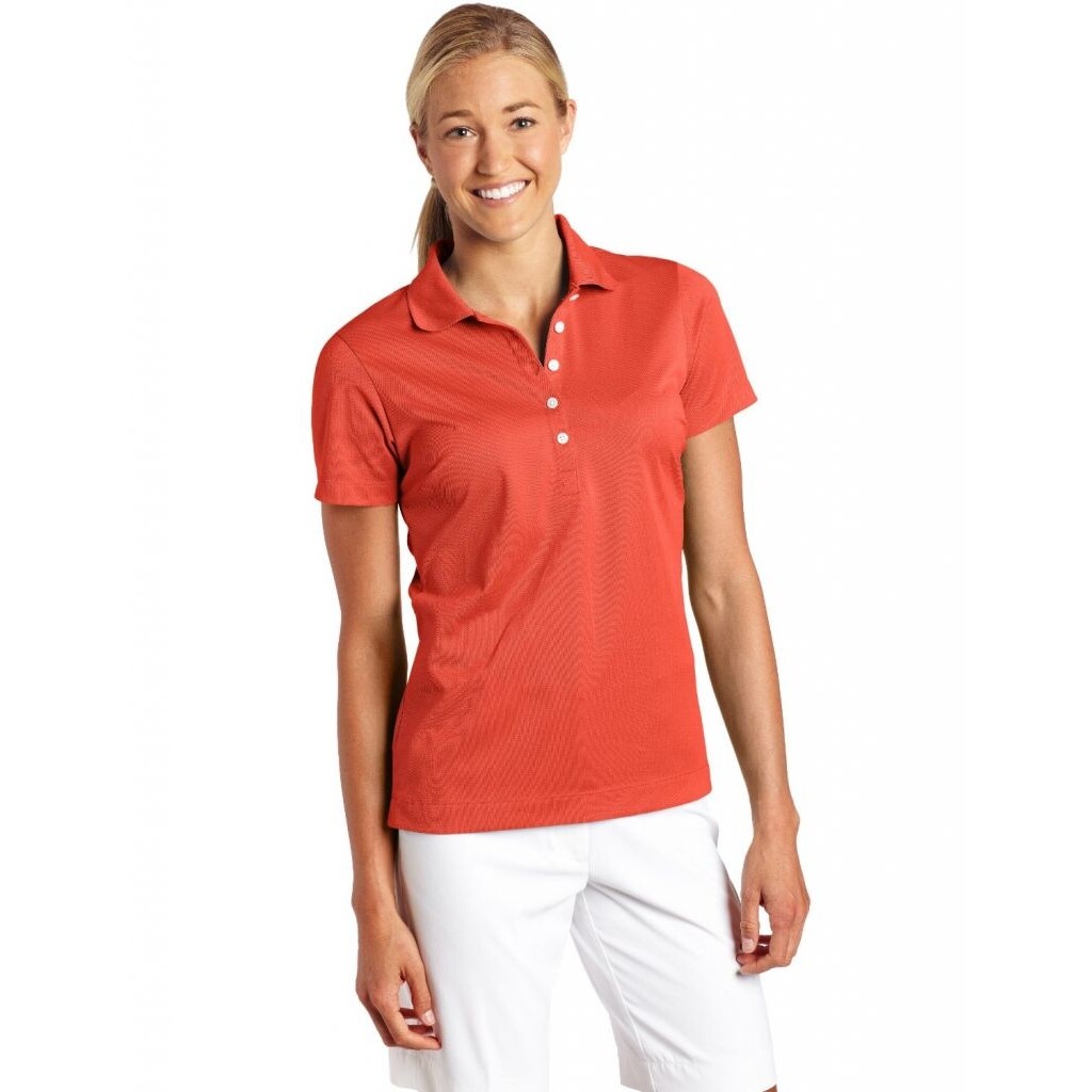 Dámska polokošeľa Nike Dri-Fit Woman - oranžová, S