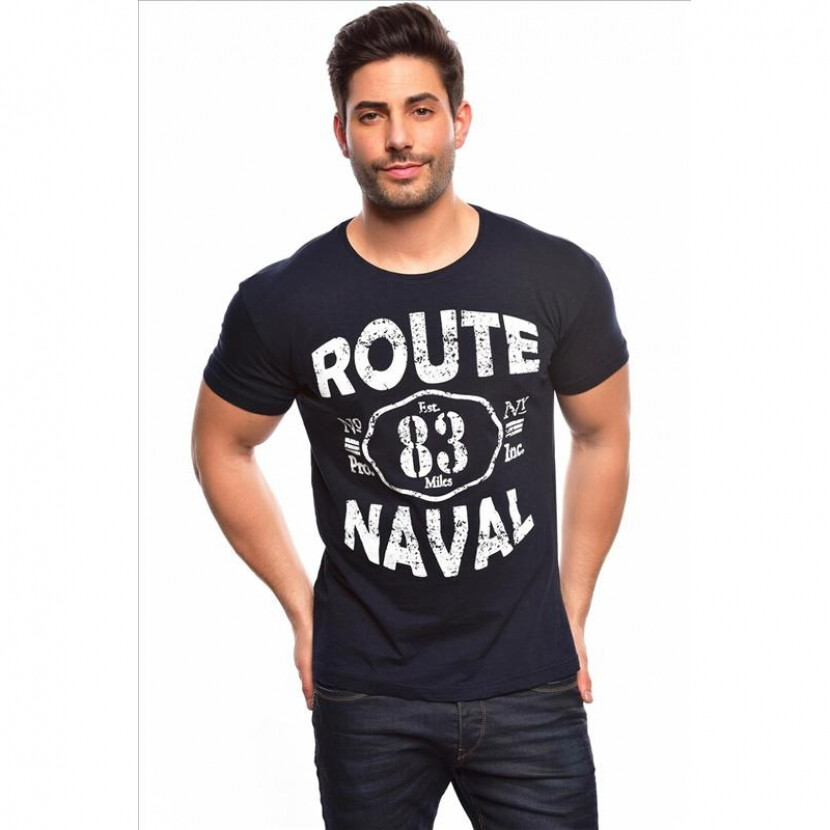 Tričko Spartans History Route Naval - navy, L