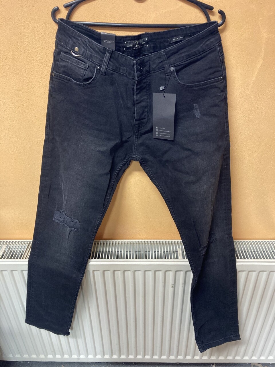 Džínsy 2Y Skinny Jeans Zack - čierne, 33