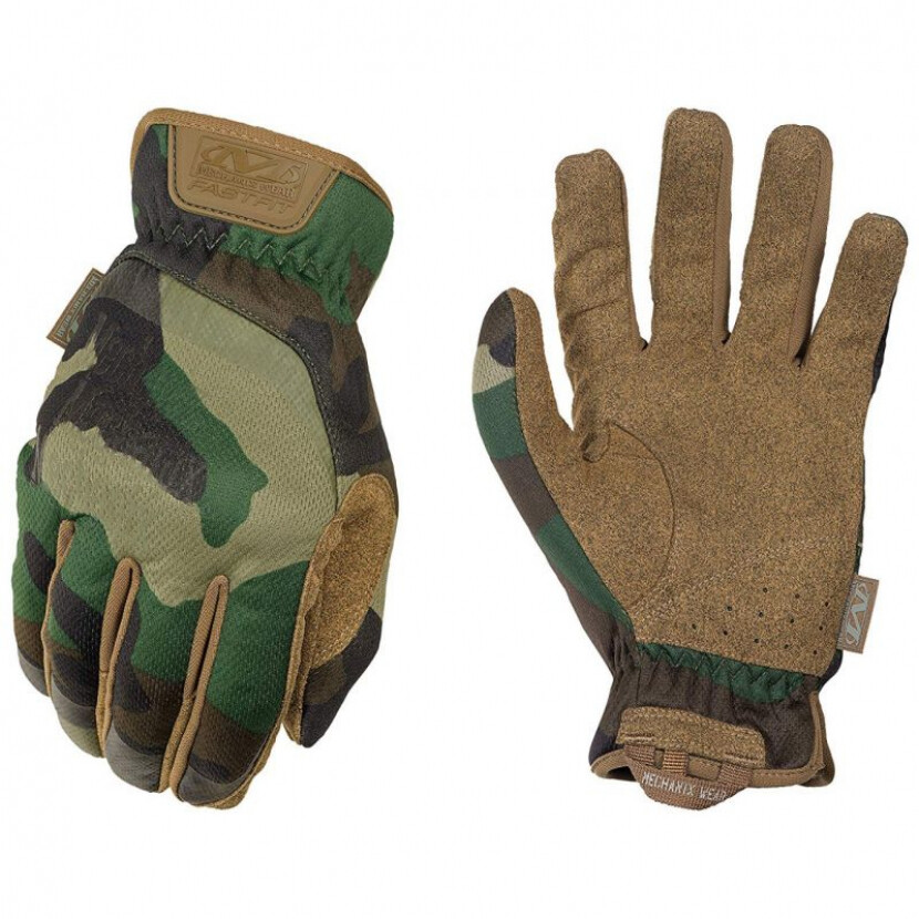Rukavice Mechanix Wear FastFit Gen II - woodland, S