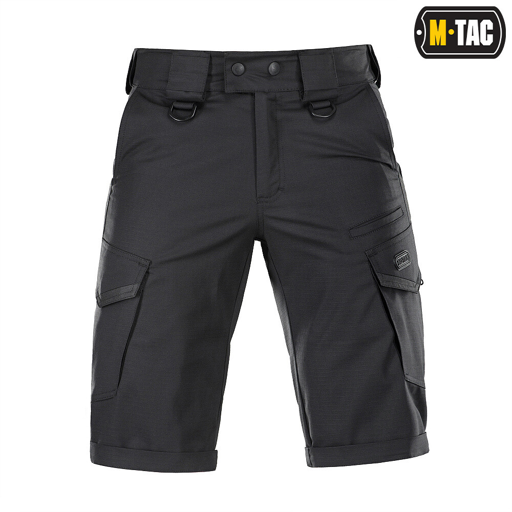 Kraťasy M-Tac Aggressor Flex Gen.II - čierne, M