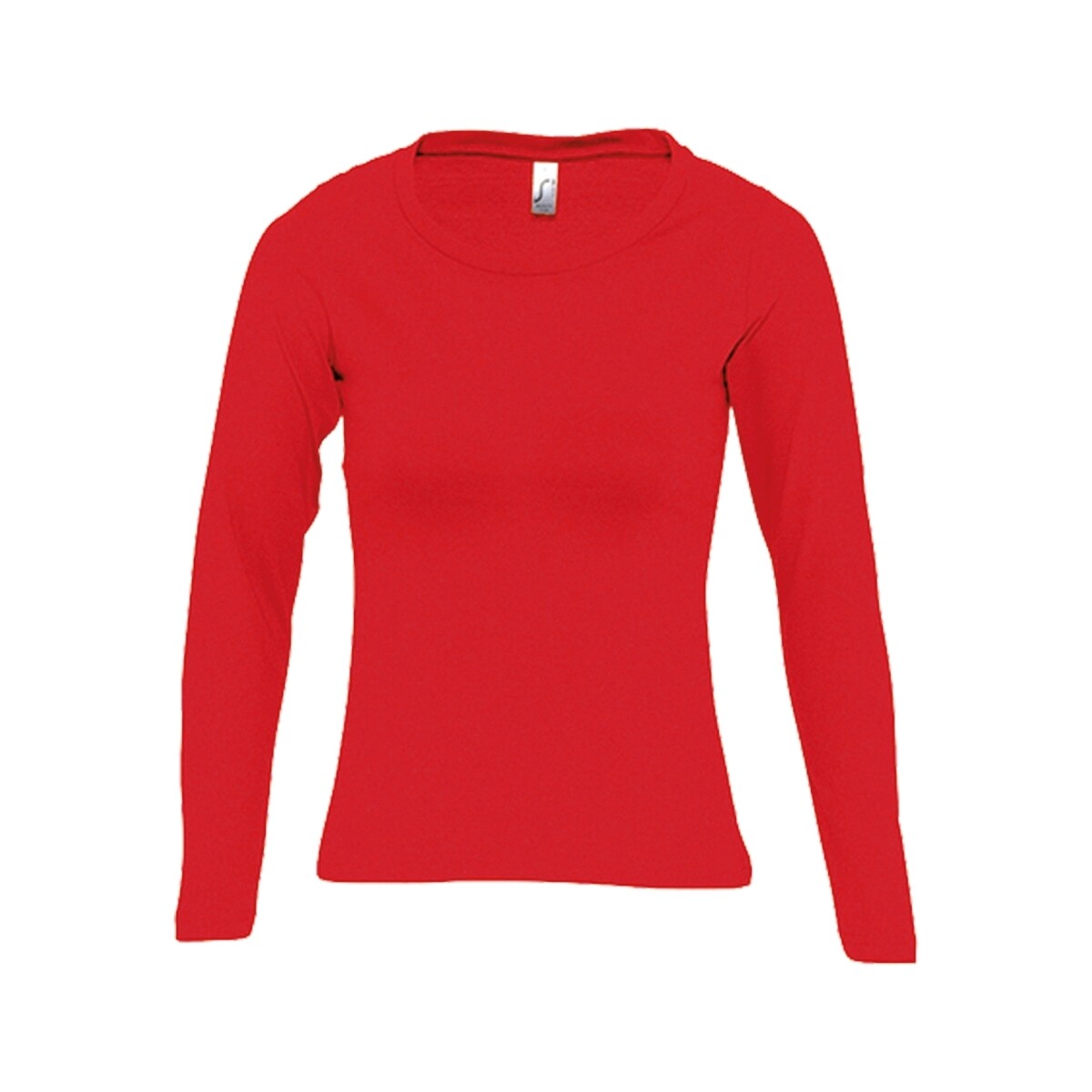 Tričko dámske dlhý rukáv Alex Fox Classic Long - červené, M