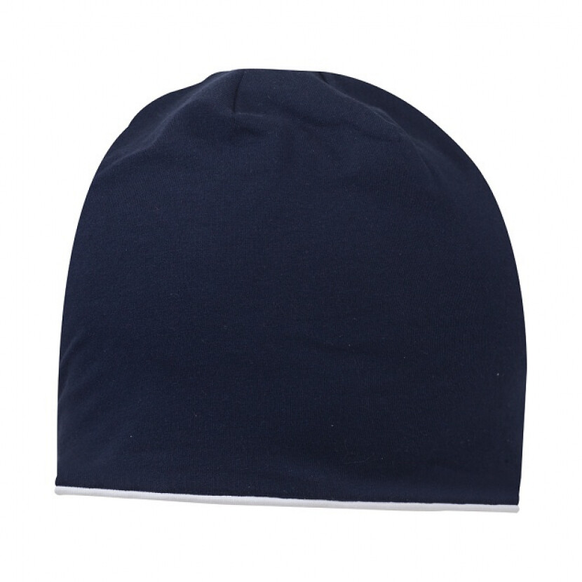 Zimná čiapka CoFEE Contrasting Jersey - navy-biela