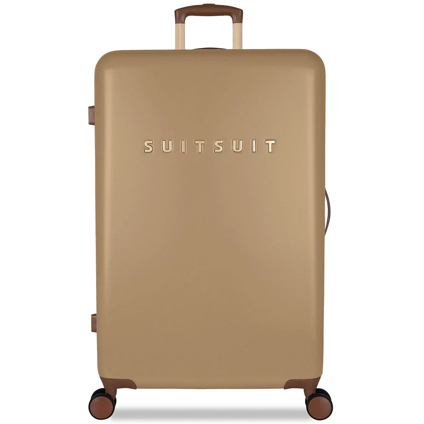 Cestovný kufor Suitsuit Fab Seventies 91 l - svetlo hnedý