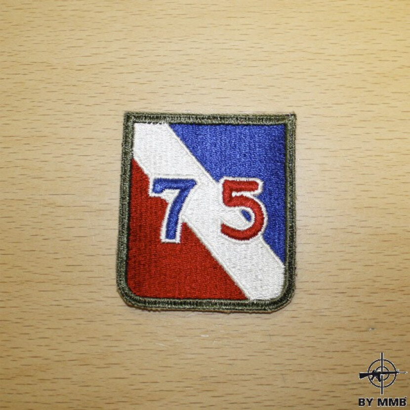 Nášivka US 75 th Division - farebná