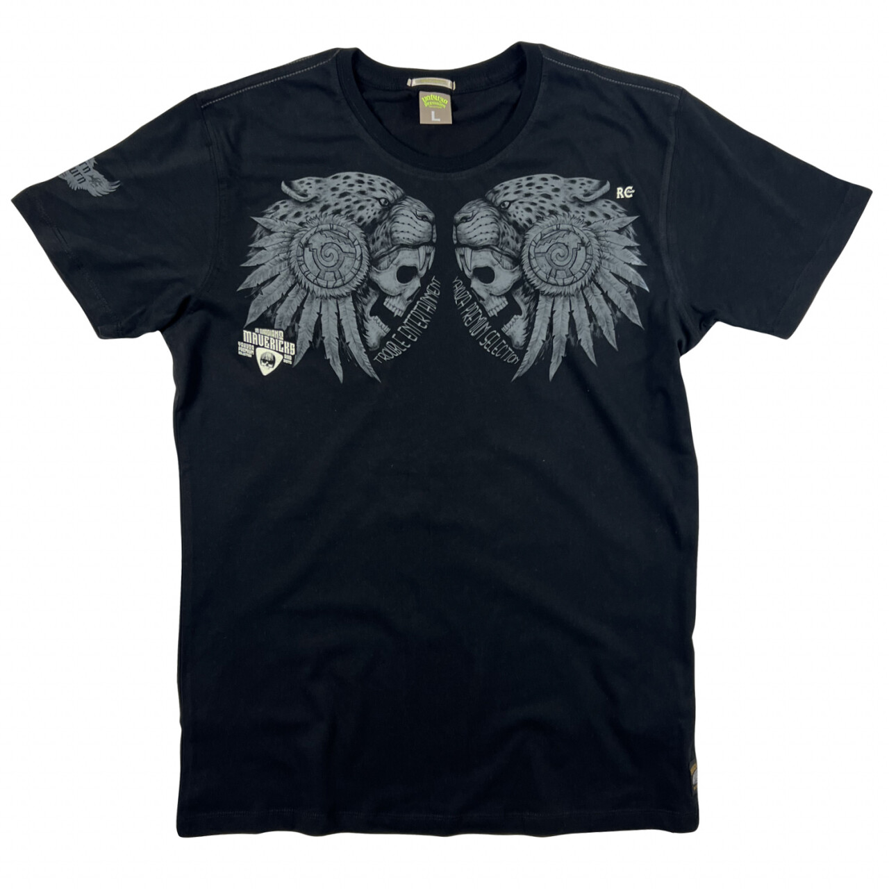 Tričko Yakuza Premium Royal Riots - čierne, XL