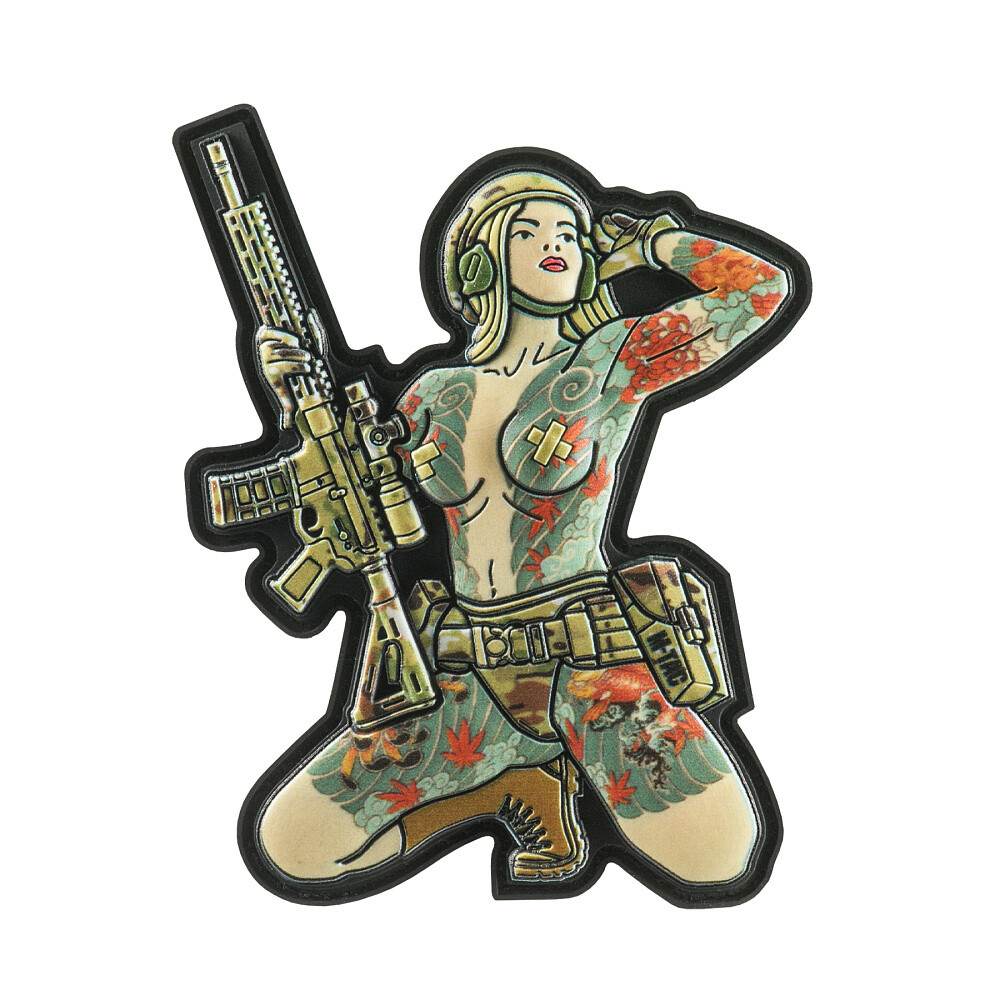 Nášivka M-Tac Tactical Girl Yakuza 1 - farebná