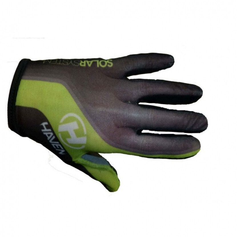 Rukavice Haven Solar Long - zelené, XXS