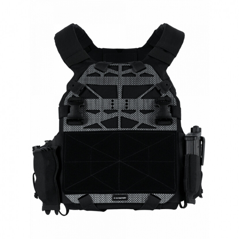 Predná strana nosiča plátov 4-14 Factory Adaptive - čierna