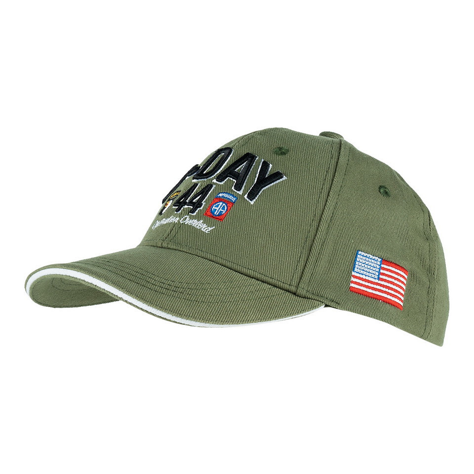 Čiapka Fostex Baseball D-Day Normandy - olivová