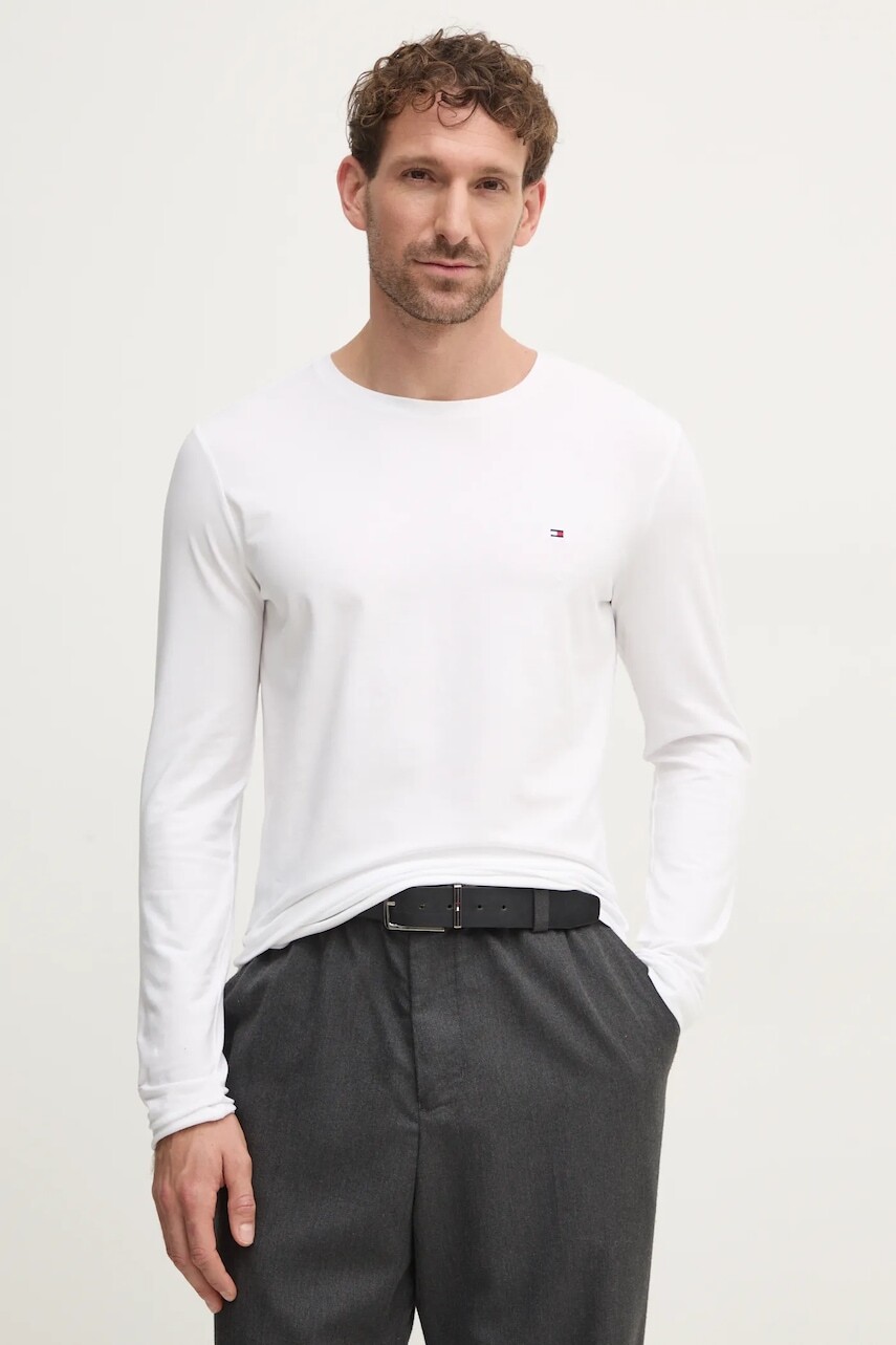 Tommy Hilfiger - Pánske tričko s dlhým rukávom MW0MW10804