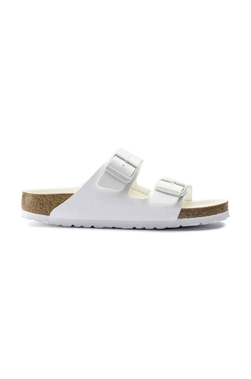 Šľapky Birkenstock Arizona dámske, biela farba, 1019046