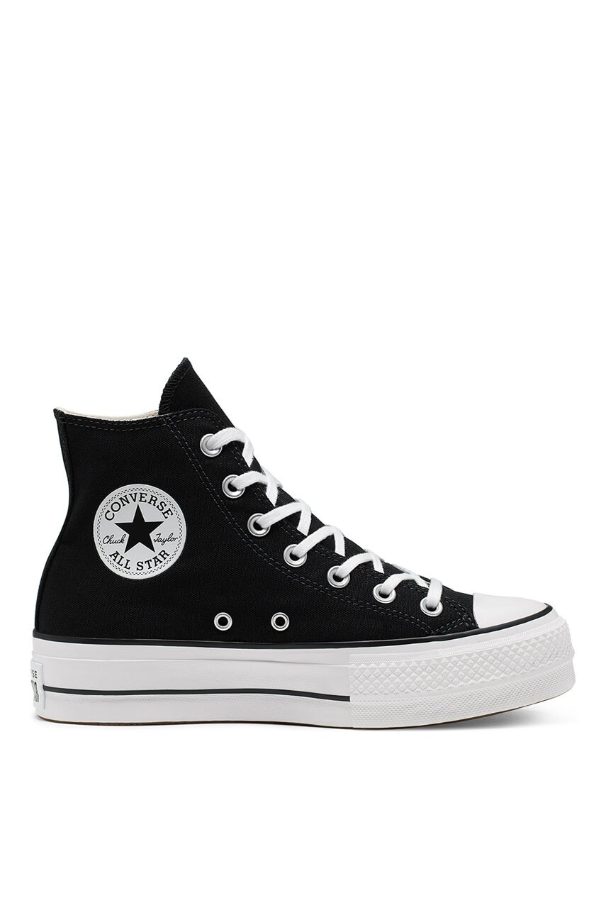Tenisky Converse Chuck Taylor All Star Lift HI 560845C-BLACK, dámske, čierna farba