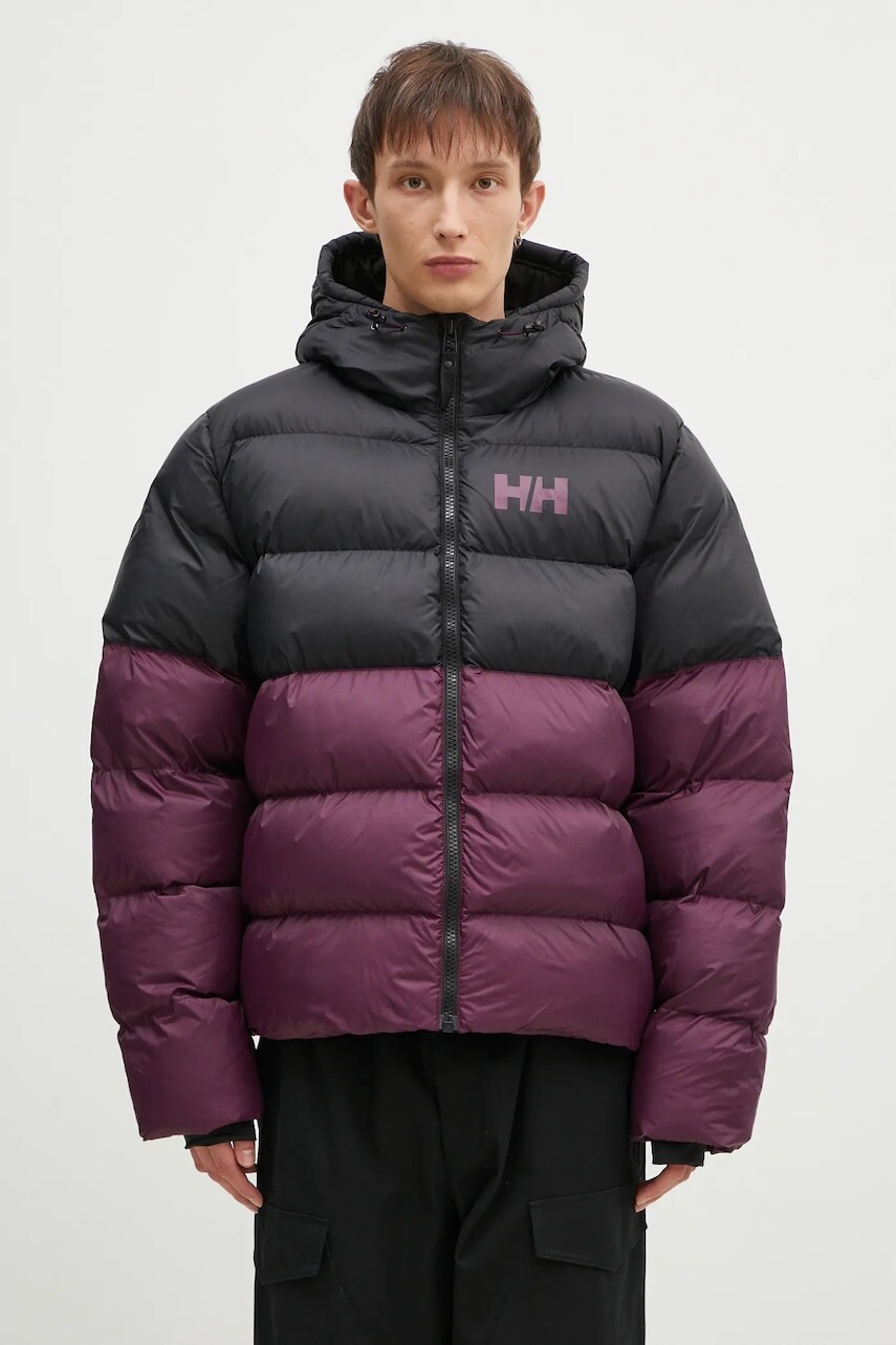 Športová bunda Helly Hansen ACTIVE fialová farba, zimná, 53523