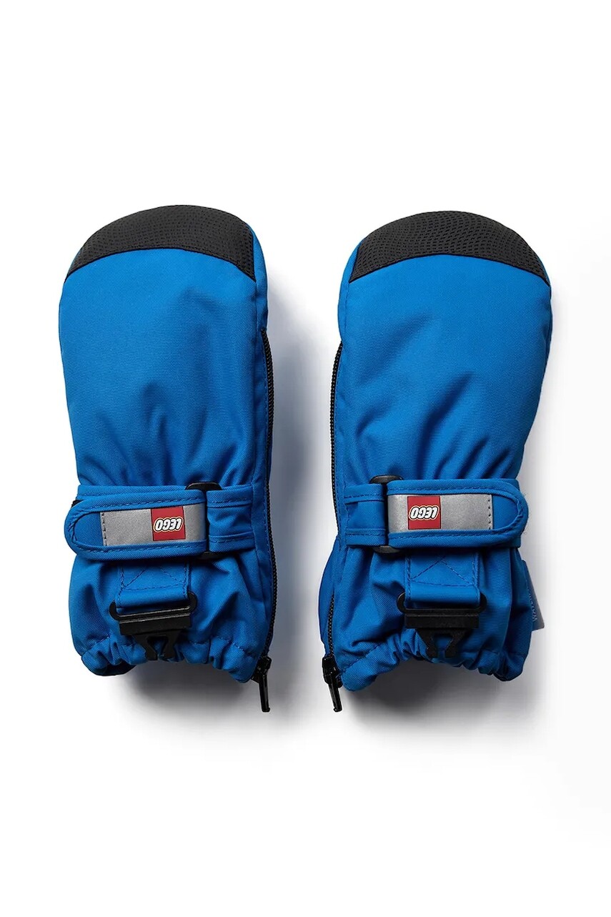 Detské rukavice Lego Wear hnedá farba