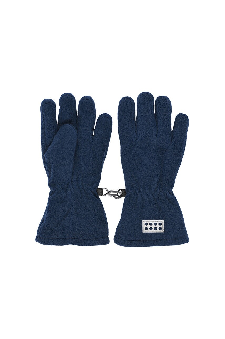 Detské rukavice Lego Wear tmavomodrá farba