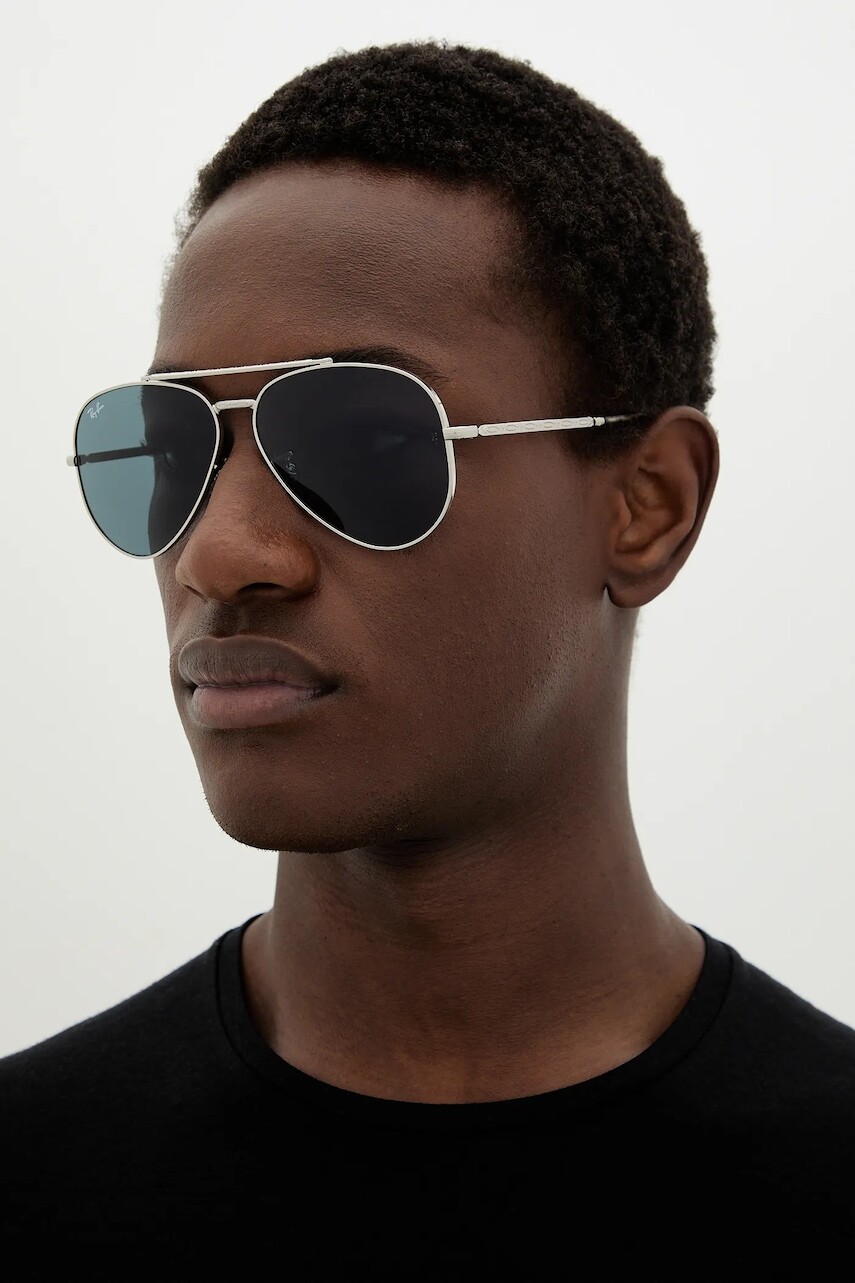 Slnečné okuliare Ray-Ban NEW AVIATOR šedá farba, 0RB3625