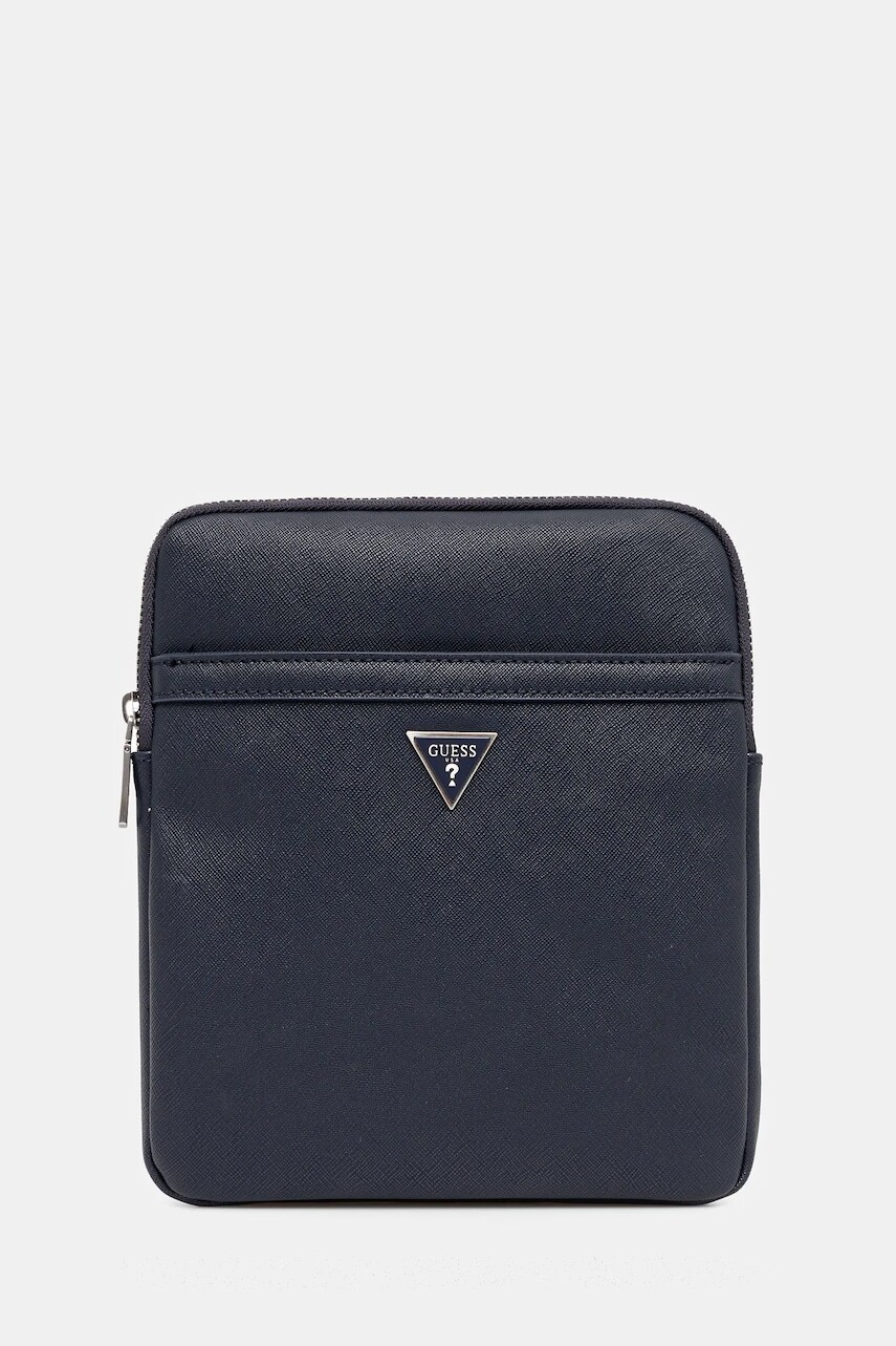 Malá taška Guess CERTOSA tmavomodrá farba, HMECSA P3123