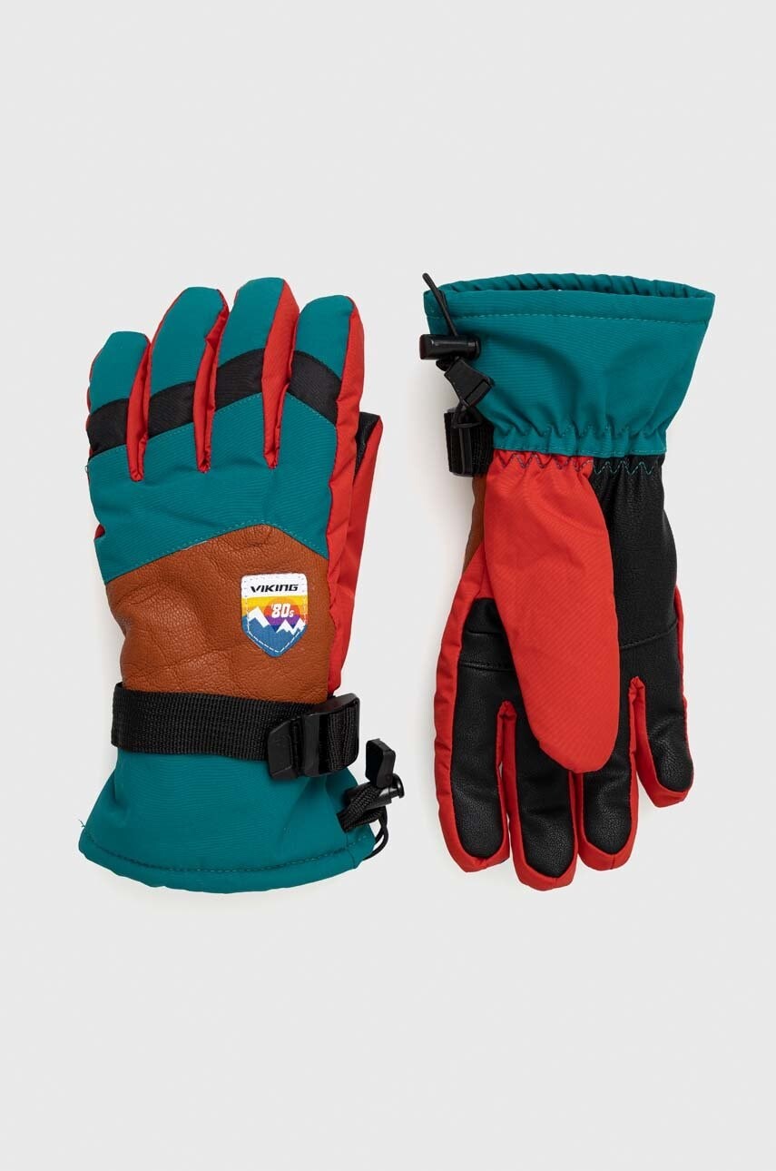 Rukavice Viking Brother Louis zelená farba, 110/24/6226