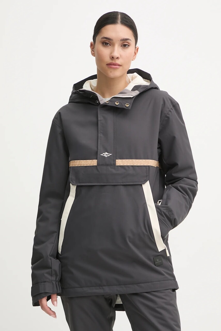 Bunda Rip Curl Rider čierna farba