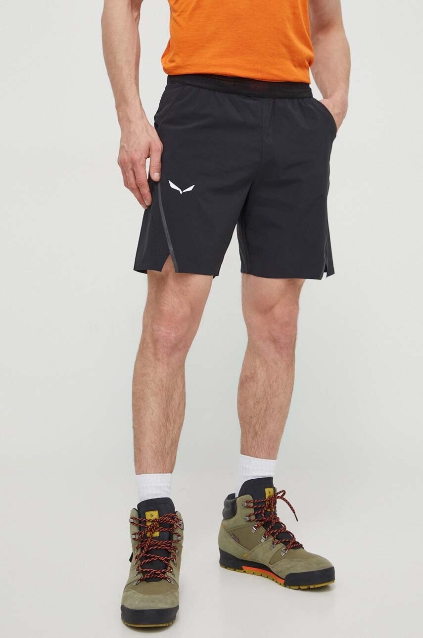 Turistické šortky Salewa Pedroc 2 čierna farba, 00-0000028603