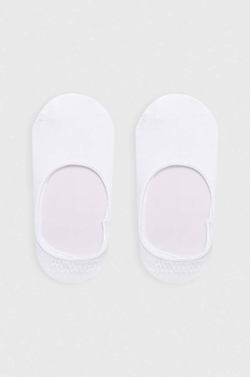 Ponožky HUGO 2-pak pánske,biela farba,50491244