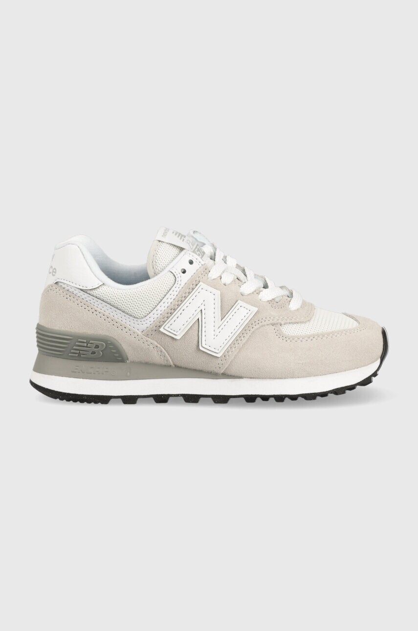 Tenisky New Balance WL574EVW-EVW, šedá farba