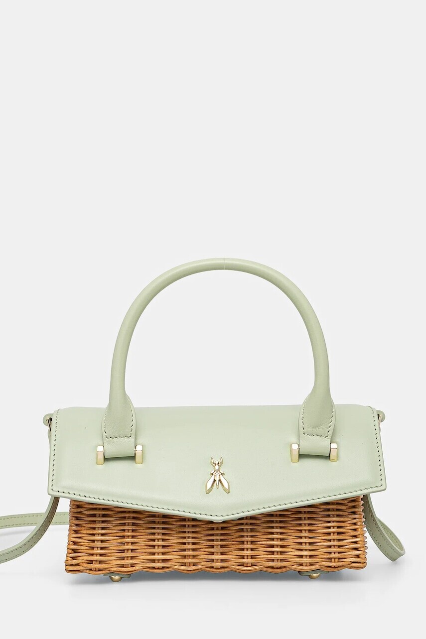 Kabelka Patrizia Pepe zelená farba