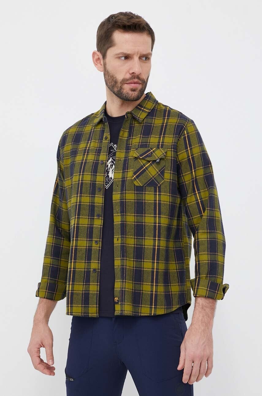 Košeľa Viking Shamrock Bamboo pánska, zelená farba, regular, s klasickým golierom, 500/25/1313