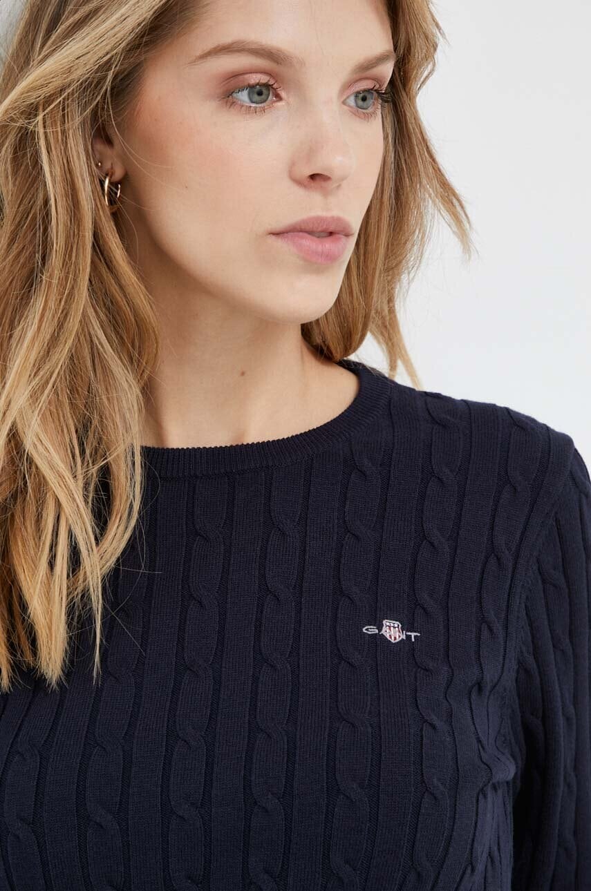 Sveter Gant dámsky, tmavomodrá farba, 4800100