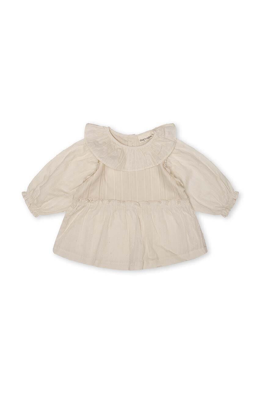 Detská blúzka That's mine 021861 Sigge Shirt 21861 béžová farba, SIGGE