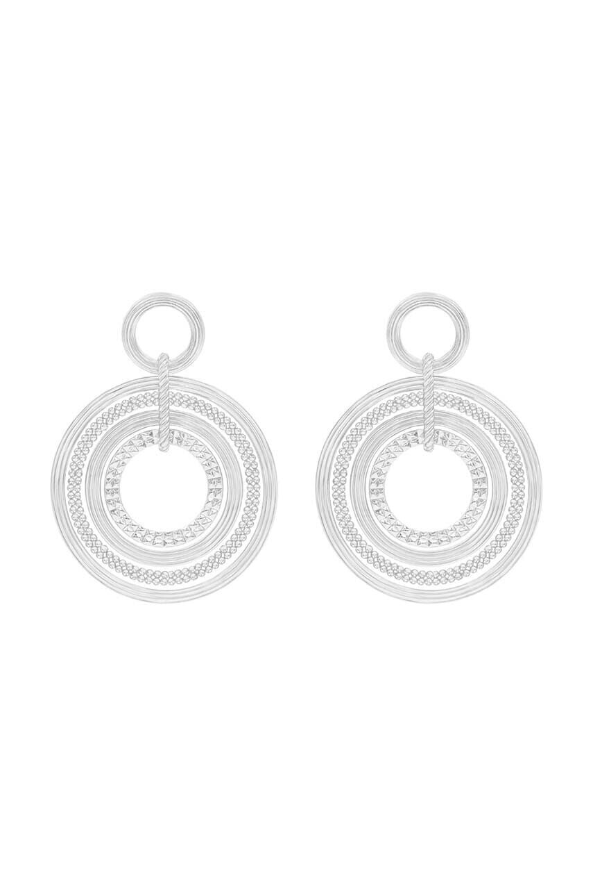 Postriebrené náušnice Lilou Etno 171/51/KOL/SR