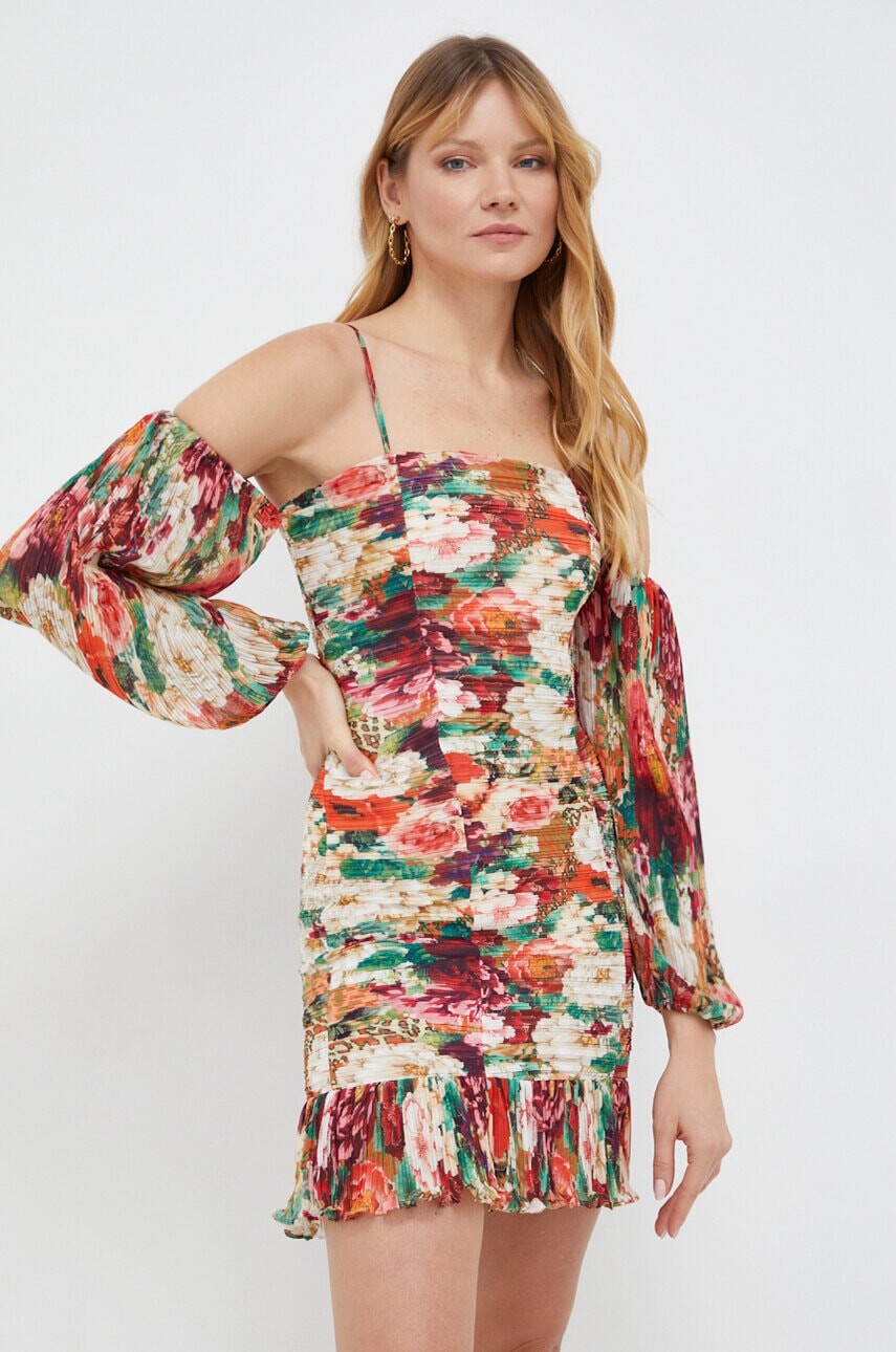 Šaty Guess TIFFANY mini, priliehavé, W4RK0L WFVI2