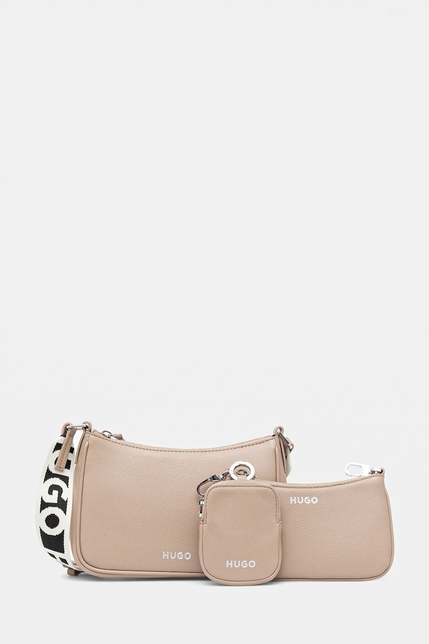 Kabelka HUGO čierna farba, 50516579