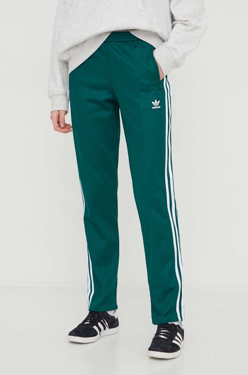 Tepláky adidas Originals Montreal zelená farba, s nášivkou, IP0628,